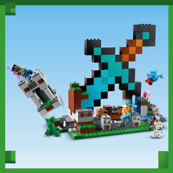 LEGO® Minecraft® The Sword Outpost Building Toy Set 21244