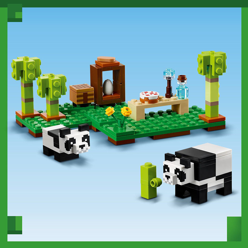 Minecraft The factory Panda Haven Toy House with Animals 21245