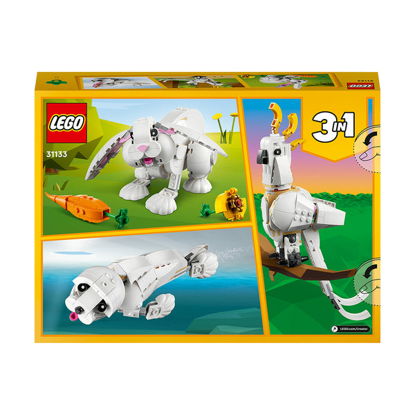 LEGO® Creator 3in1 White Rabbit Building Toy Set 31133