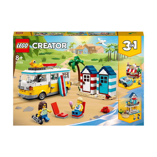 LEGO® Creator Beach Camper Van Building Toy Set 31138