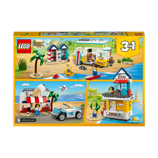 LEGO® Creator Beach Camper Van Building Toy Set 31138