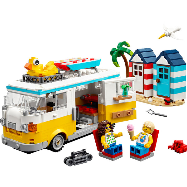 LEGO® Creator Beach Camper Van Building Toy Set 31138