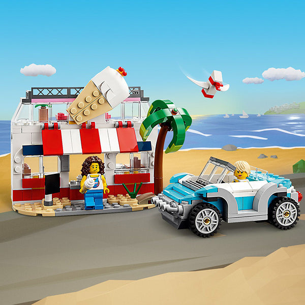 LEGO® Creator Beach Camper Van Building Toy Set 31138