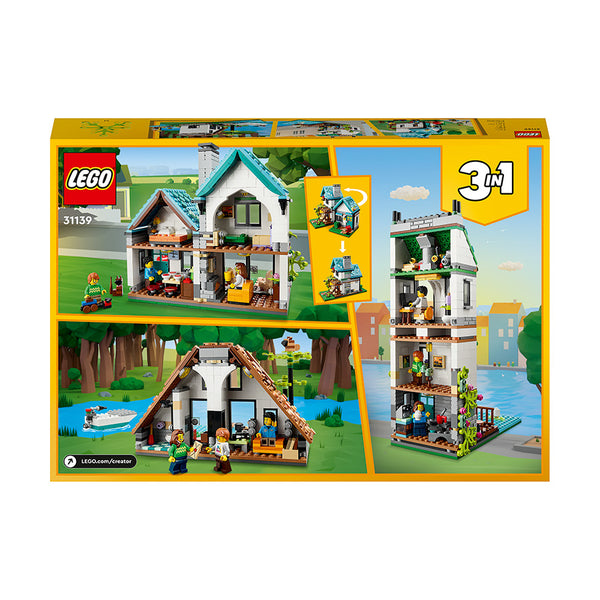 LEGO® Creator Cosy House Building Toy Set 31139