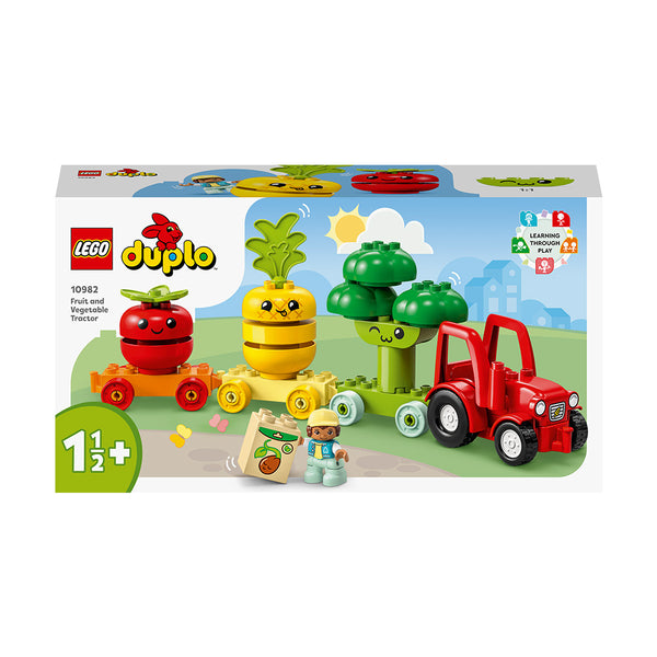 LEGO® DUPLO® My First Fruit and Vegetable Tractor Building Toy Set 10982