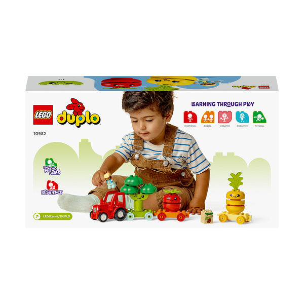 LEGO® DUPLO® My First Fruit and Vegetable Tractor Building Toy Set 10982