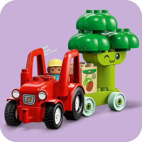 LEGO® DUPLO® My First Fruit and Vegetable Tractor Building Toy Set 10982