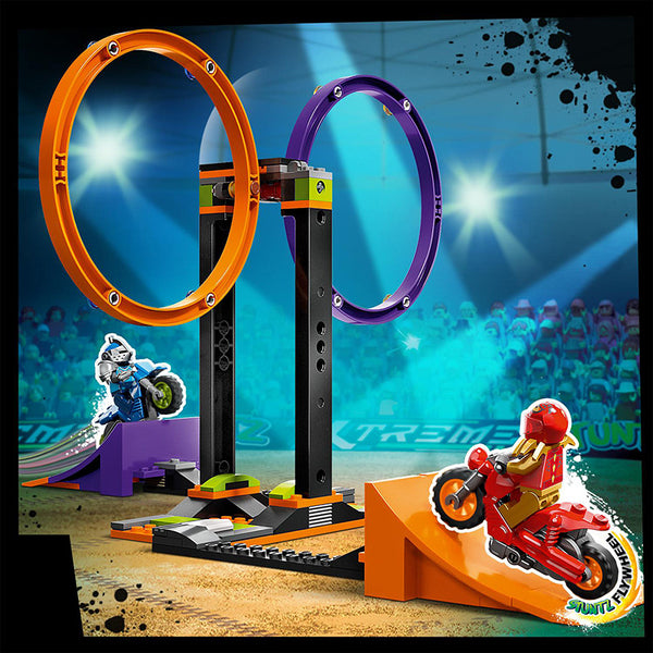 LEGO® City Spinning Stunt Challenge Building Toy Set 60360