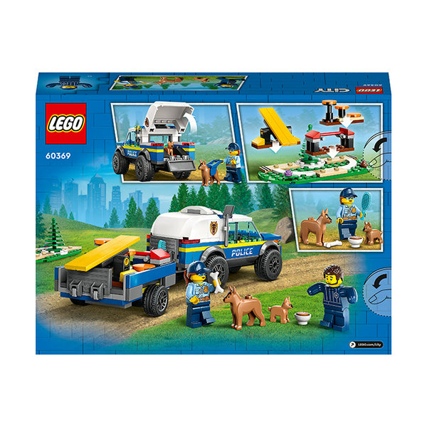 LEGO® City Mobile Police Dog Training Building Toy Set 60369