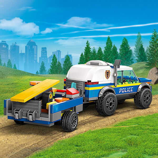 LEGO® City Mobile Police Dog Training Building Toy Set 60369