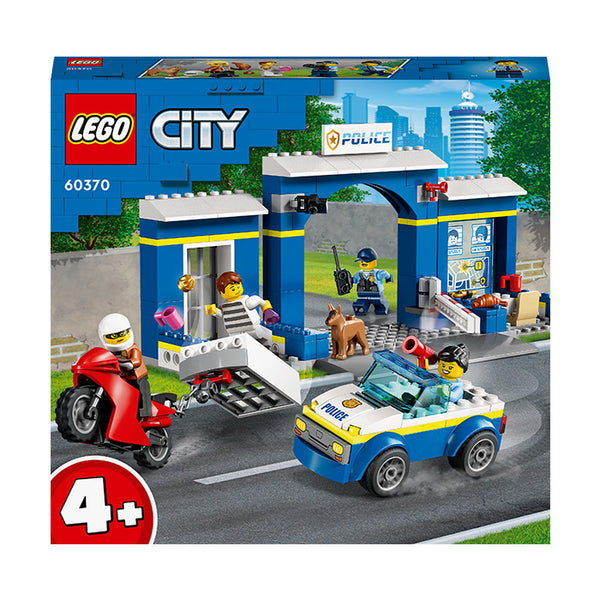 LEGO® City Police Station Chase Building Toy Set 60370