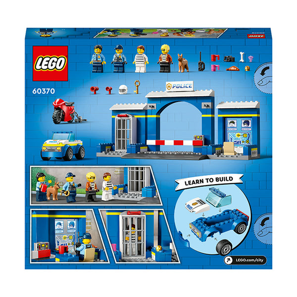 LEGO® City Police Station Chase Building Toy Set 60370