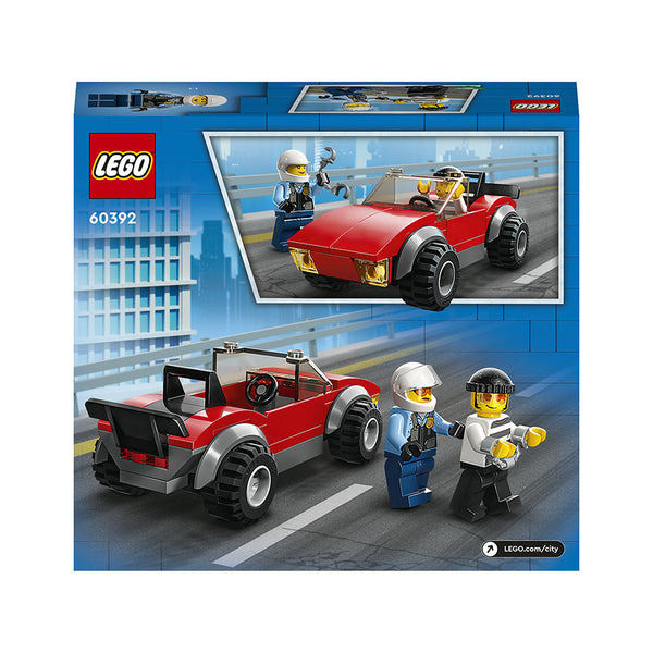 LEGO® City Police Bike Car Chase Building Toy Set 60392