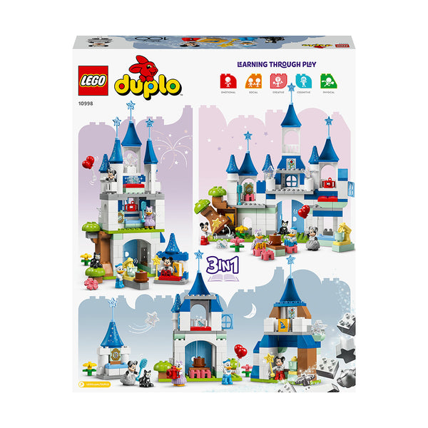 LEGO® DUPLO® ǀ Disney 3in1 Magical Castle Building Toy Set 10998