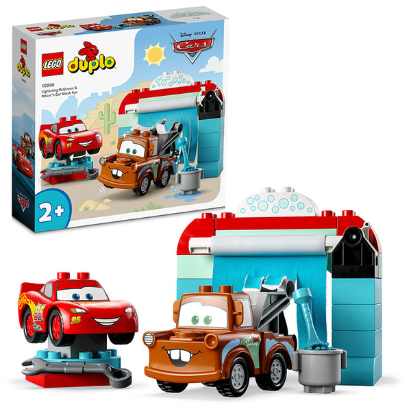 LEGO® DUPLO® ǀ Disney and Pixar’s Cars Lightning McQueen & Mater’s Car Wash Fun 10996