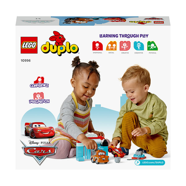 LEGO® DUPLO® ǀ Disney and Pixar’s Cars Lightning McQueen & Mater’s Car Wash Fun 10996