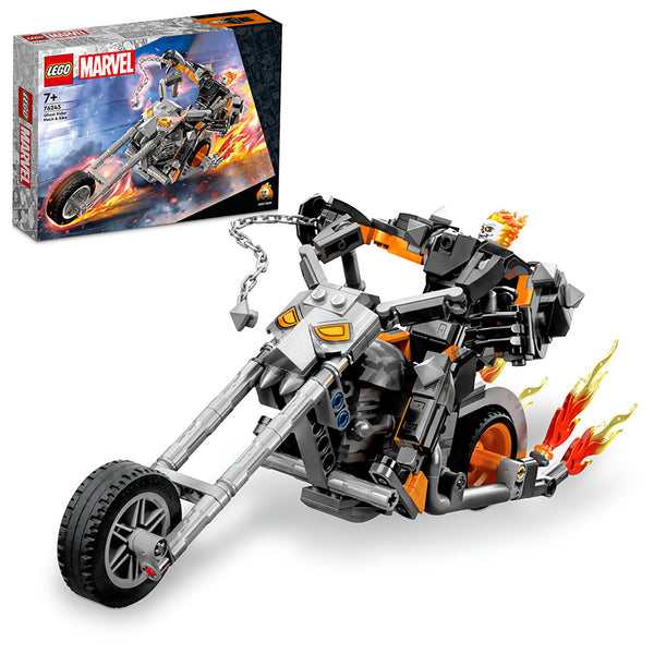 LEGO® Marvel Ghost Rider Mech & Bike Building Toy Set 76245