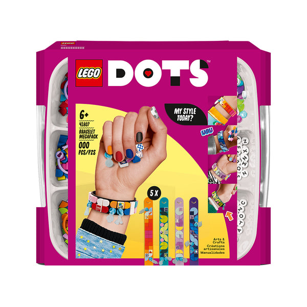 LEGO® DOTS Bracelet Designer Mega Pack DIY Bracelet Kit 41807