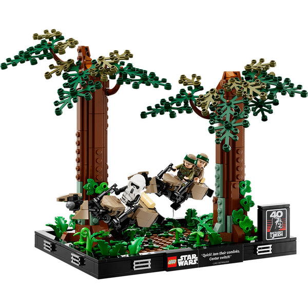 LEGO® Star Wars™ Endor™ Speeder Chase Diorama Building Set 75353