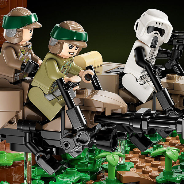 LEGO® Star Wars™ Endor™ Speeder Chase Diorama Building Set 75353