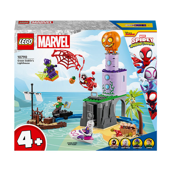 LEGO® Marvel Team Spidey at Green Goblin's Lighthouse 10790