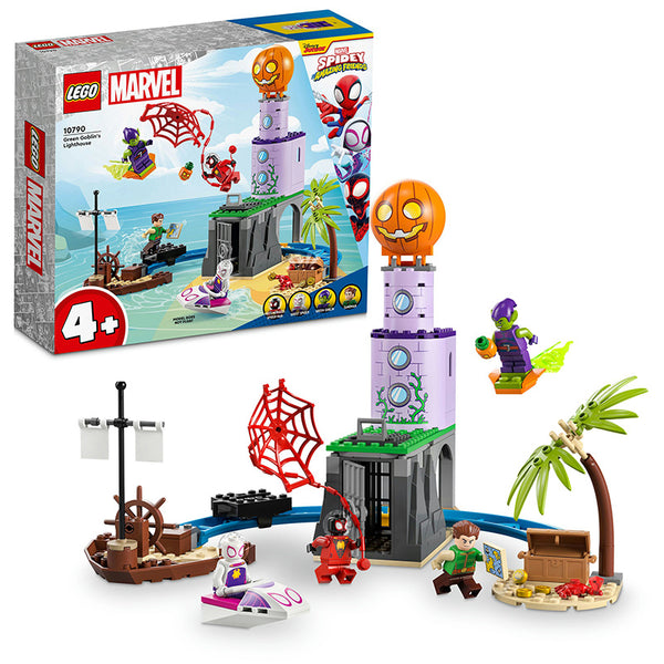 LEGO® Marvel Team Spidey at Green Goblin's Lighthouse 10790