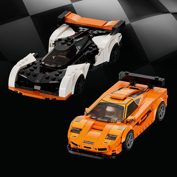 LEGO® Speed Champions McLaren Solus GT & McLaren F1 LM Building Toy Set 76918