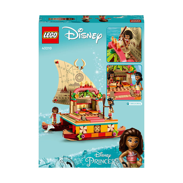 LEGO® ǀ Disney Princess™ Moana’s Wayfinding Boat Building Toy Set 43210