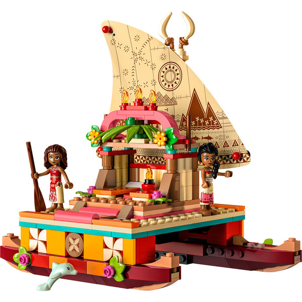 LEGO® ǀ Disney Princess™ Moana’s Wayfinding Boat Building Toy Set 43210