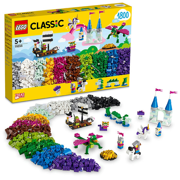 LEGO® Classic Creative Fantasy Universe Building Toy Set 11033