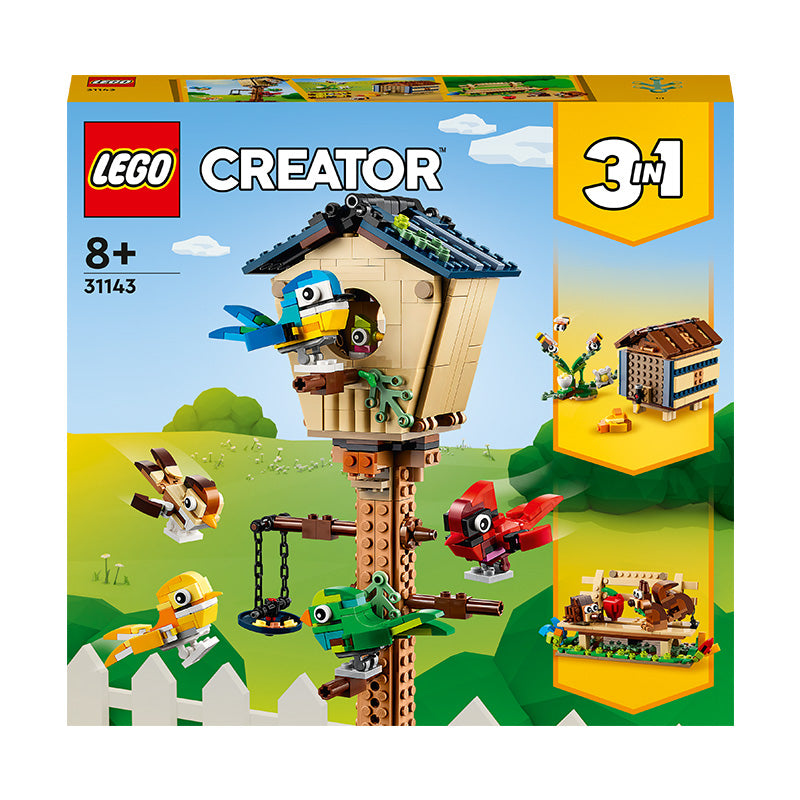 LEGO® Creator 3in1 Birdhouse Building Toy Set 31143 | Importatoy