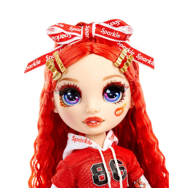 Rainbow High Cheer Ruby Anderson – Red Cheerleader Fashion Doll