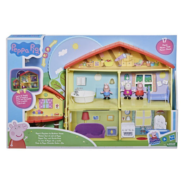 Peppa Pig Peppa’s Adventures Peppa's Playtime to Bedtime House Preschool Toy