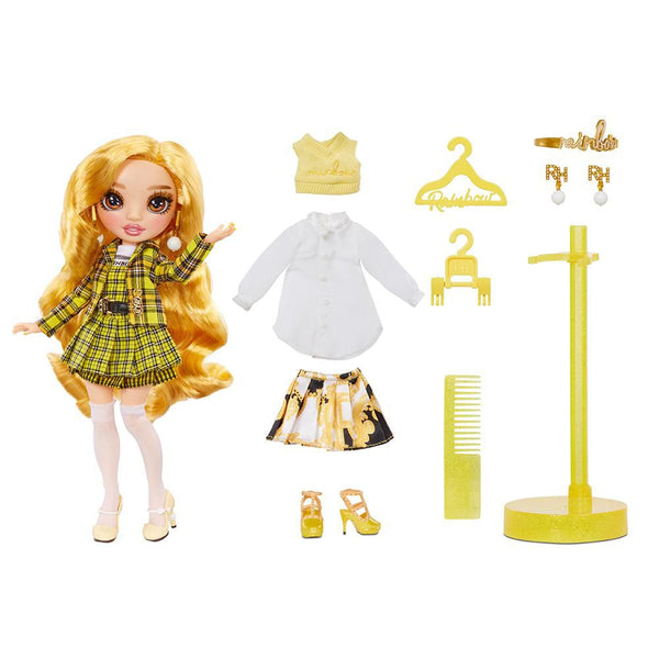 RAINBOW HIGH Sheryl Meyer Marigold (Yellow) Fashion Doll with 2 Outfits