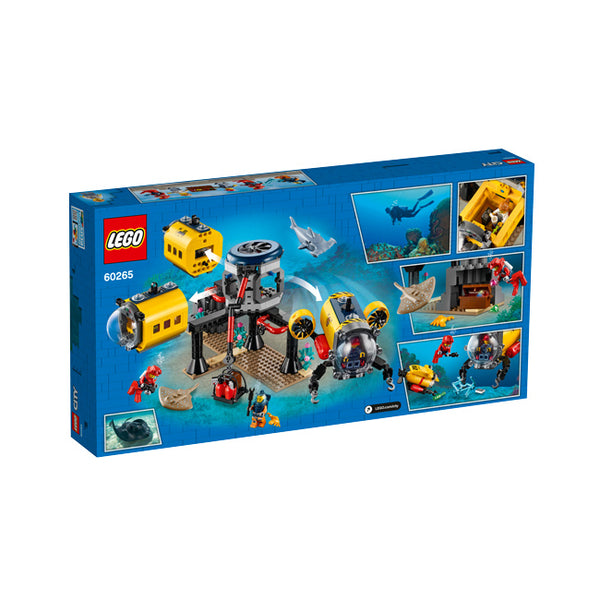 LEGO City Ocean Exploration Base 60265 Importatoy