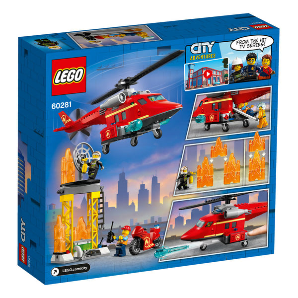 LEGO City Fire Rescue Helicopter 60281