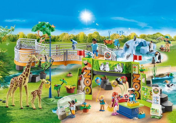 PLAYMOBIL Large City Zoo 70341