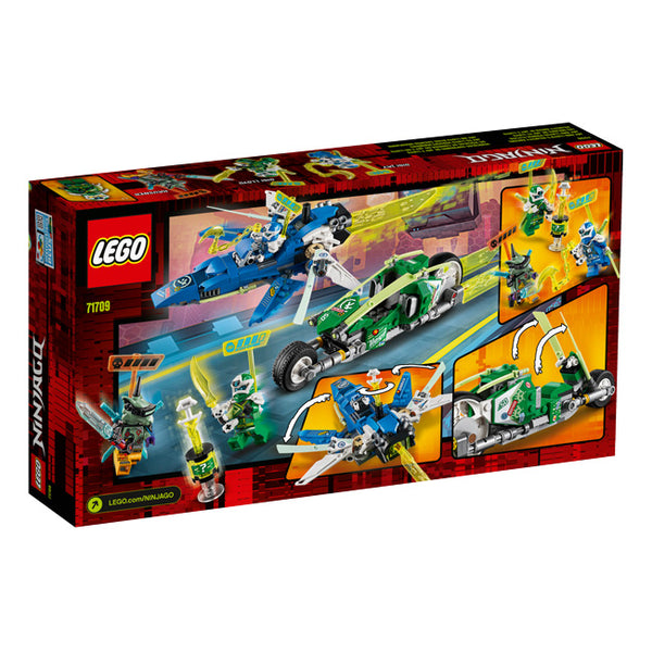 LEGO® NINJAGO® Jay and Lloyd's Velocity Racers