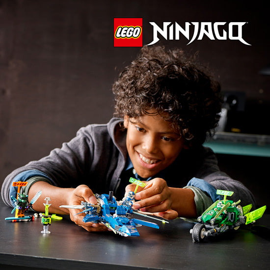 LEGO® NINJAGO® Jay and Lloyd's Velocity Racers