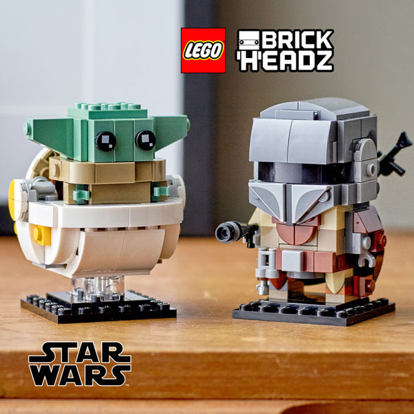 LEGO® BrickHeadz™ Star Wars™ The Mandalorian™ & The Child Building Kit 75317