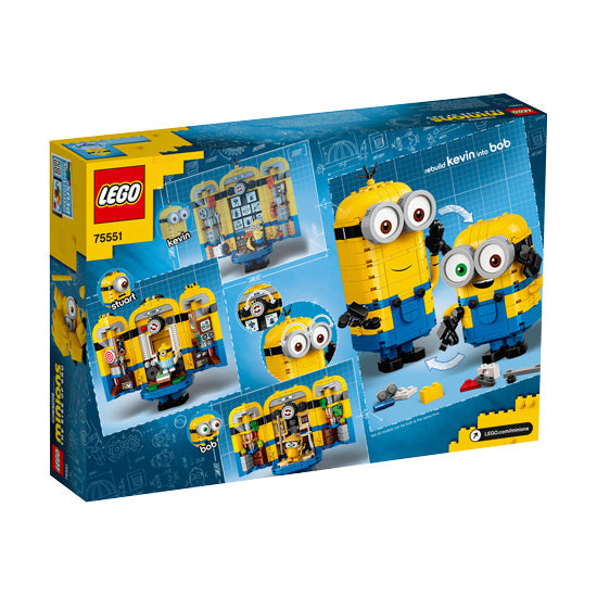 LEGO MINIONS Brick-built Minions and their Lair 75551