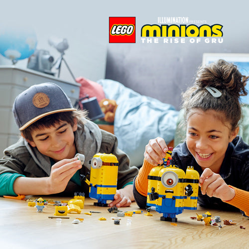 LEGO MINIONS Brick-built Minions and their Lair 75551