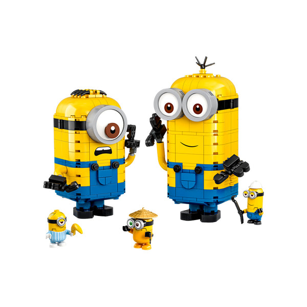 LEGO MINIONS Brick-built Minions and their Lair 75551