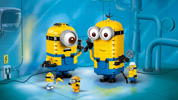 LEGO MINIONS Brick-built Minions and their Lair 75551