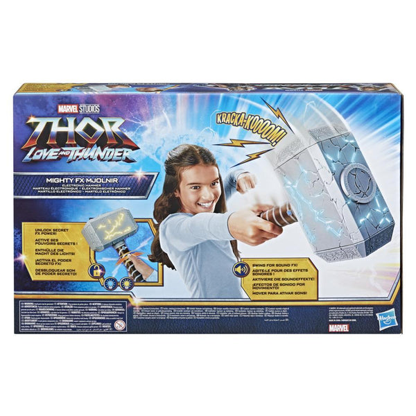 Marvel Studios’ Thor: Love and Thunder Mighty FX Mjolnir Electronic Hammer