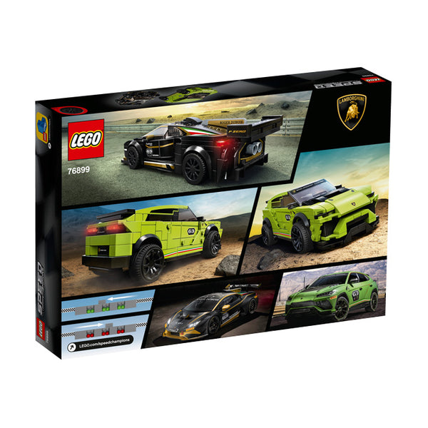 LEGO® Speed Champions Lamborghini Urus ST-X & Lamborghini Huracán Super Trofeo EVO