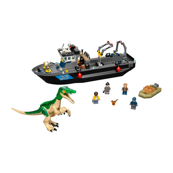 LEGO® Jurassic World Baryonyx Dinosaur Boat Escape 76942