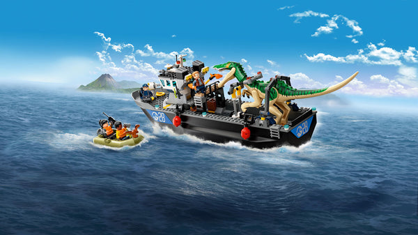 LEGO® Jurassic World Baryonyx Dinosaur Boat Escape 76942