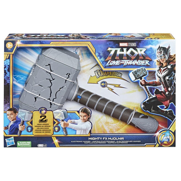 Marvel Studios’ Thor: Love and Thunder Mighty FX Mjolnir Electronic Hammer