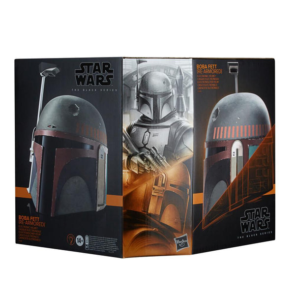 Star Wars The Black Series Boba Fett (Re-Armored) Premium Electronic Collectible Helmet